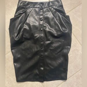 Inc faux leather pencil skirt NWT!!